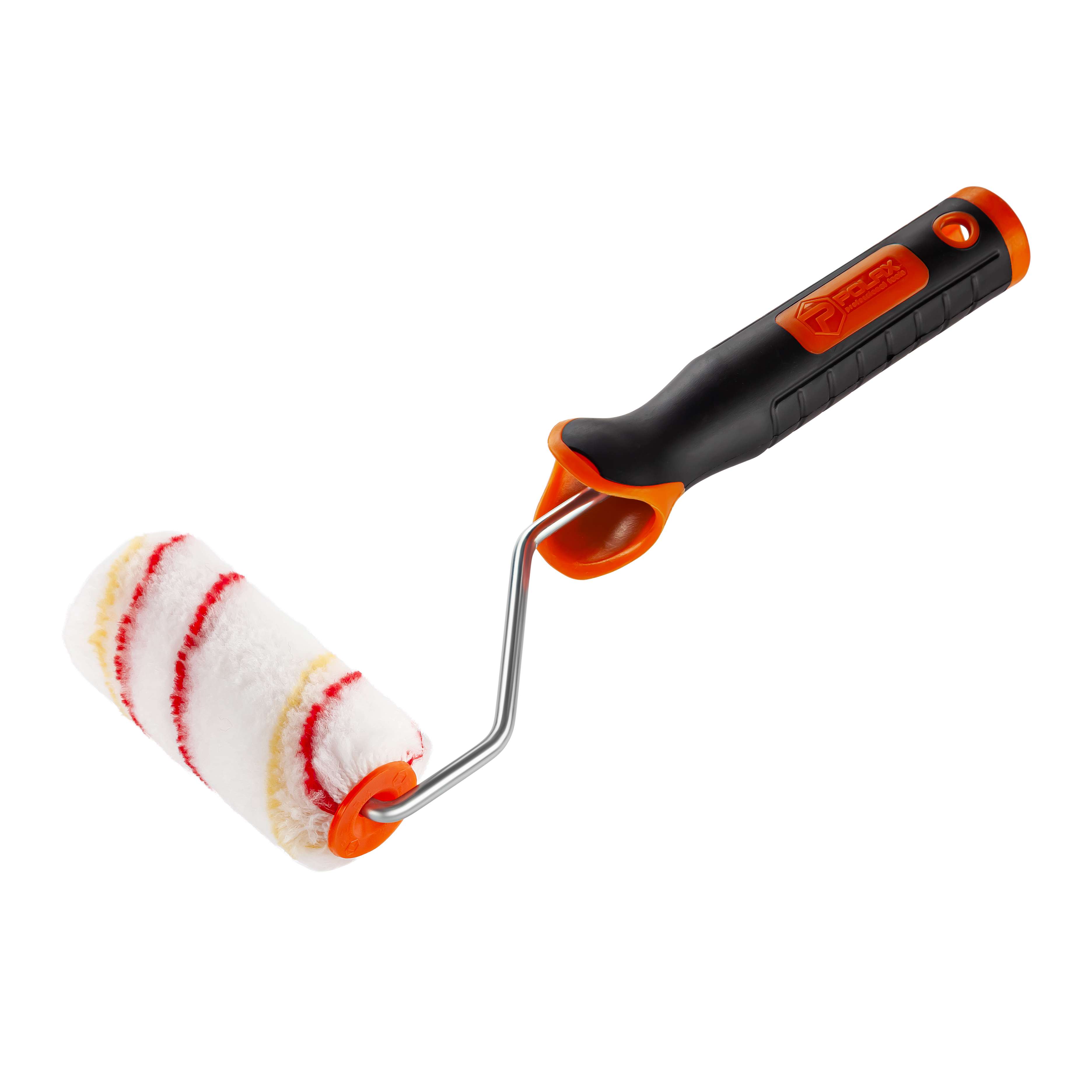 Валик "Роял" 6 Х 30 Х 100 мм з ручкою до валика 6 Х 100 мм POLAX